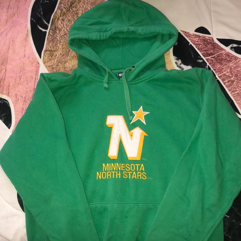 Green Minnesota North Stars Hoodie